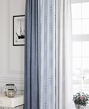 Комплект штор «Менровс (синий)» | фото 3