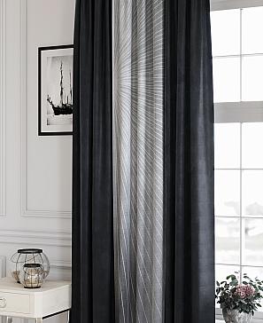 Комплект штор «Тенвилс (черно-серый)» | фото 3