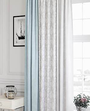 Комплект штор «Лагинес (голубой)» | фото 3