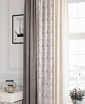 Комплект штор «Лименсис (коричнево-серый)» | фото 3