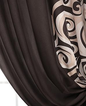 Комплект штор «Хенди (серо-коричневый)» | фото 3