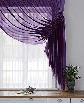 Комплект штор «Фуртадо» фиолетового цвета