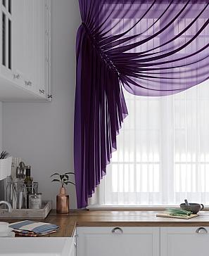 Комплект штор «Лолиф» фиолетового цвета
