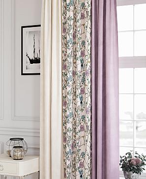 Комплект штор «Делевинс (бежево-розовый)» | фото 3