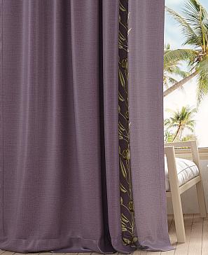 Комплект штор «Тенвирс» фиолетового цвета