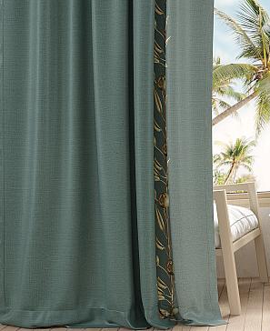 Комплект штор «Тенвирс (темно-бирюзовый)» | фото 3