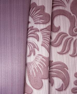Комплект штор «Иналда» фиолетового цвета