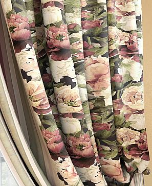 Комплект штор «Хайнс (бежево-зеленый).» | фото 3