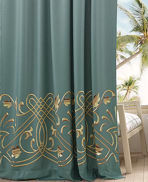 Комплект штор «Ровиронс (бирюза)» | фото 3