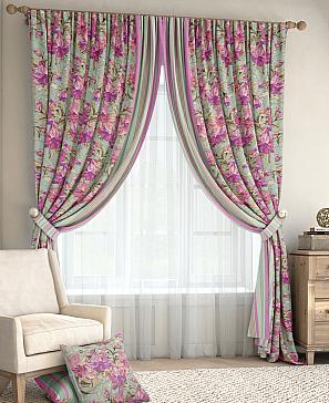 Комплект штор «Гарви (бирюза)» | фото 3