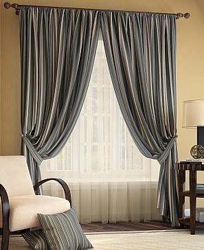 Комплект штор «Палис (графит)» | фото 3