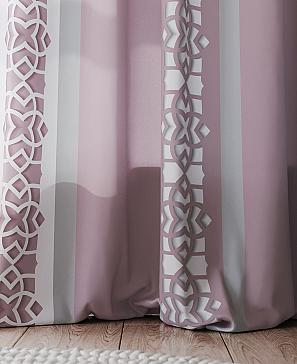 Комплект штор «Ромленвис» пудрового цвета