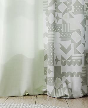 Комплект штор «Римент» салатового цвета