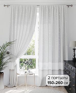 Комплект штор «Менвирел (серый)» | фото