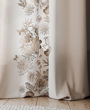 Комплект штор «Флеронвис (коричневый) - 250 см» | фото 3