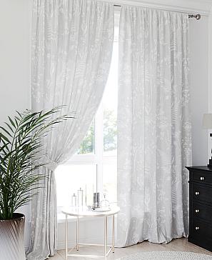 Комплект штор «Сеневилс» светло-серого цвета