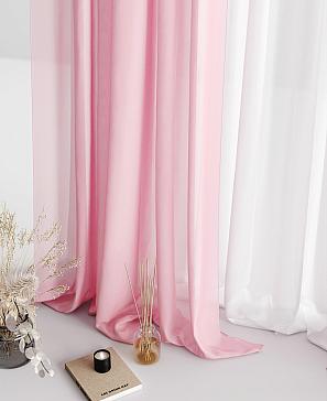 Комплект штор «Мирела» розового цвета