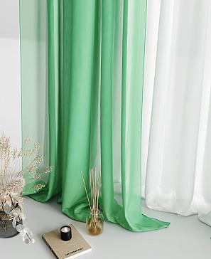 Комплект штор «Мирела» зеленого цвета