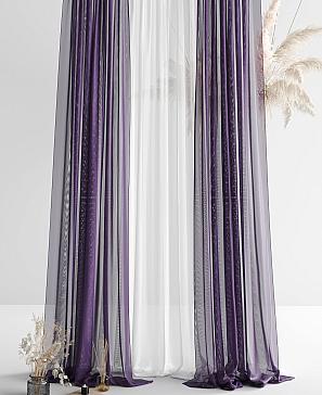 Комплект штор «Мирела» фиолетового цвета