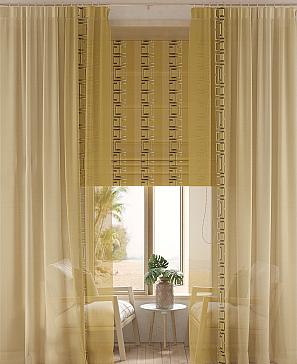 Тюль «Беневилс (желтый)» | фото 3