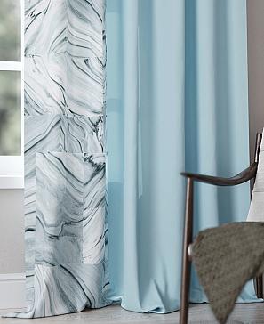 Комплект штор «Реквенерс (голубой)» | фото 3