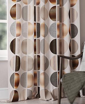 Комплект штор «Марленси (бежево-коричневый)» | фото 3