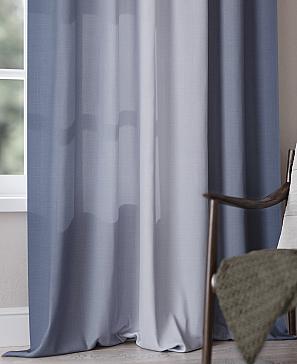 Комплект штор «Ренофри» синего цвета