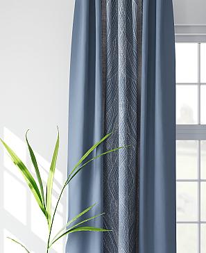 Комплект штор «Норион (синий)» | фото 3