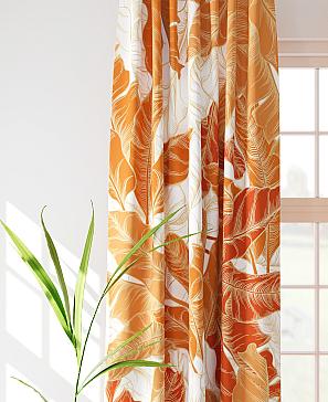 Комплект штор «Мелендри (оранжевый)» | фото 3