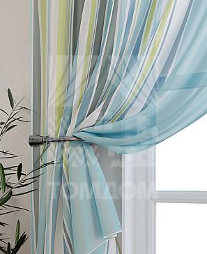 Тюль «Лекин (голуб.)» | фото 3