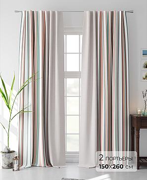 Комплект штор «Флеренс (бежевый)» | фото