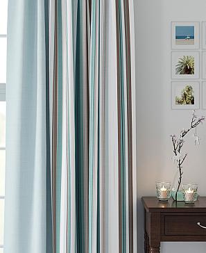 Комплект штор «Флеренс» голубого цвета