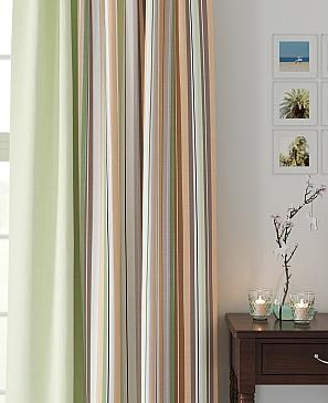 Комплект штор «Флеренс» салатовый цвета