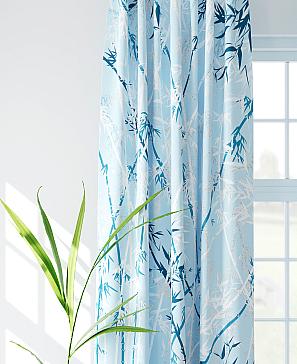 Комплект штор «Эрименс (голубой)» | фото 3