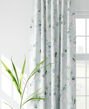 Комплект штор «Лимерос» бирюзового цвета