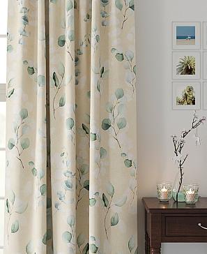 Комплект штор «Лимерос» желтого цвета