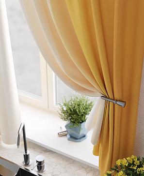 Комплект штор «Ромерни» оранжевого цвета