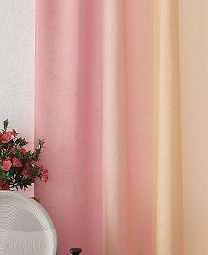 Комплект штор «Ромерни» персиково-розового цвета