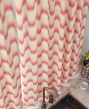 Комплект штор «Ленгерс» кораллового цвета