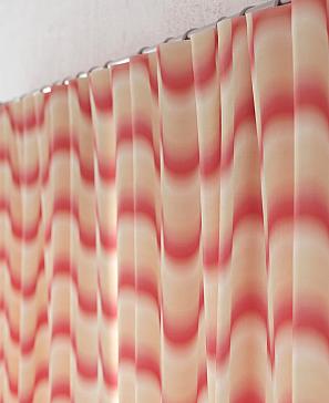 Комплект штор «Ленгерс» кораллового цвета