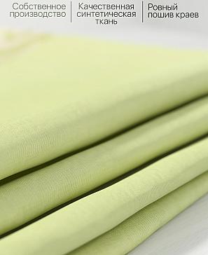 Комплект штор «Ленфекс» салатового цвета