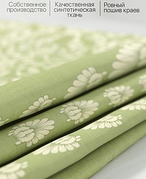 Комплект штор «Илонвирс» салатового цвета