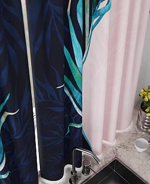 Комплект штор «Менкерс» розового цвета