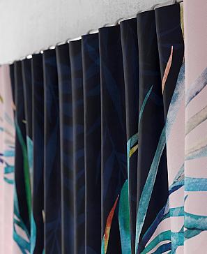 Комплект штор «Менкерс» розового цвета