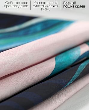 Комплект штор «Менкерс» розового цвета