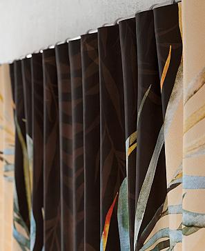 Комплект штор «Менкерс» оранжевого цвета