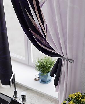 Комплект штор «Менкерс» сиреневого цвета