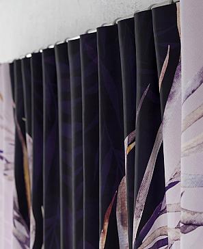 Комплект штор «Менкерс» сиреневого цвета