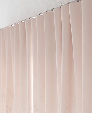 Комплект штор «Рилениос» персикового цвета