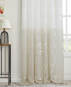 Комплект штор «Ланата» бежевого цвета